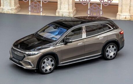 مرسدس بنز لوکس EQS SUV Maybach معرفی شد