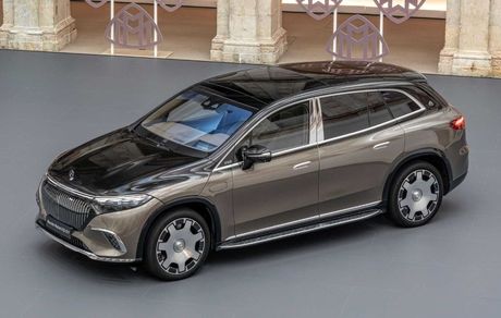 مرسدس بنز لوکس EQS SUV Maybach معرفی شد