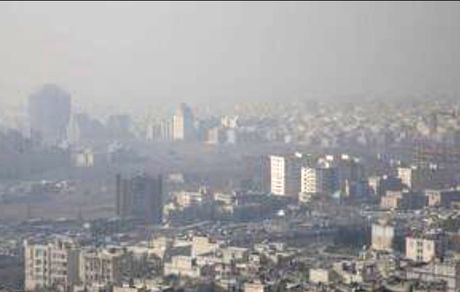 آلودگی هوا در مناطق پرتردد شهر تهران
