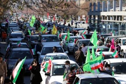 راهپیمایی ۲۲ بهمن در کل کشور خودرویی شد