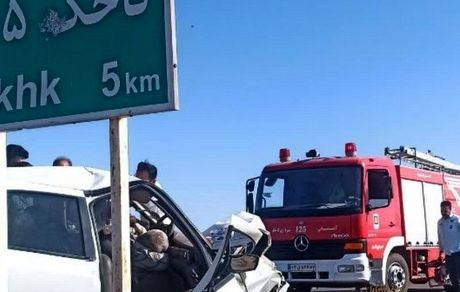 تصادف پژو و سمند با ۹ کشته و مصدوم