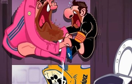 کارتون|  مدعی جدید لالیگا به دنبال شکار!