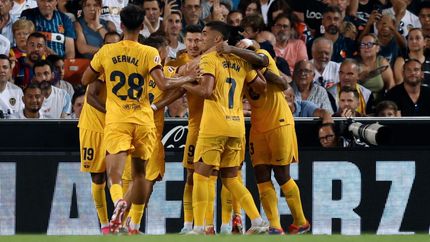 بارسلونای آلمانی، لالیگا را با برد شروع کرد / لوا دو گل زد