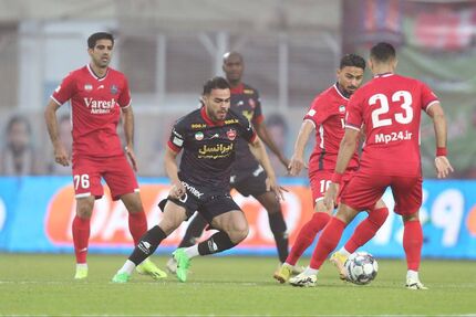 پرسپولیس در قائم‌شهر موقتا صدرنشین لیگ برتر شد