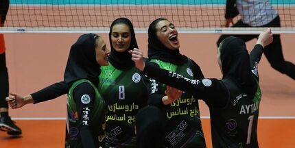 جام قهرمانی لیگ برتر والیبال زنان به کاشان رفت