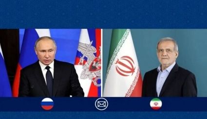 گفت و گوی تلفنی رئیس جمهور با پوتین