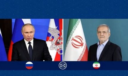 گفت و گوی تلفنی رئیس جمهور با پوتین