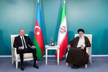 دیدار روسای جمهور ایران و جمهوری آذربایجان