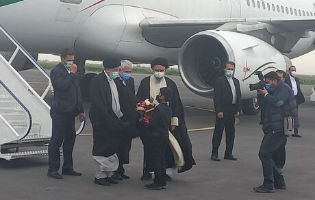 رئیس‌جمهور وارد گرگان شد