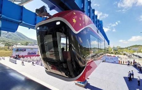 پایان ساخت اولین خط ریلی مغناطیسی خاص چین