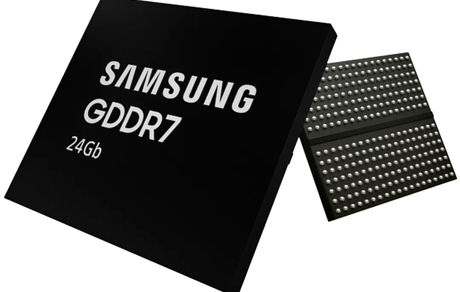 سامسونگ حافظه ویدیویی فوق‌سریع GDDR7 را معرفی می‌کند
