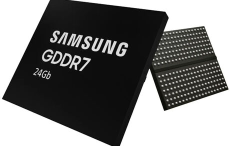 سامسونگ حافظه ویدیویی فوق‌سریع GDDR7 را معرفی می‌کند