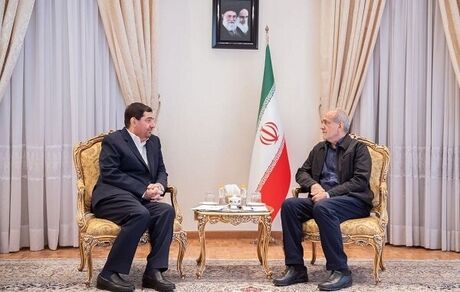 مخبر با پزشکیان دیدار کرد
