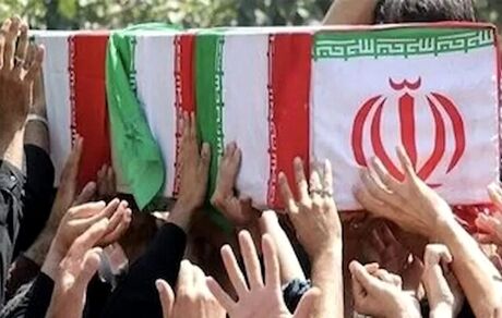 تشییع پیکر مطهر سه شهید دیگر تجاوز رژیم جعلی صهیونیستی در استان گیلان 