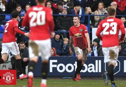 صعود منچستریونایتد به یک‌هشتم با ۶ تایی کردن حریف