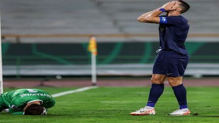رونالدو احتمالا بازی با پرسپولیس را از دست داد