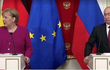 پوتین و مرکل دیدار کردند