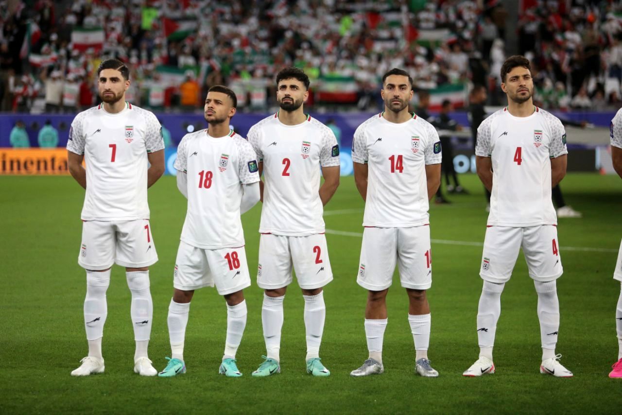دیدار ایران و فلسطین از دید لنز دوربین
