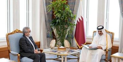 پیام مکتوب روحانی برای امیر قطر