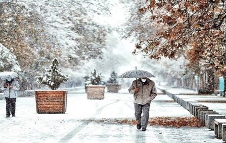 آغاز بارش برف در کشور از عصر امروز