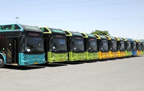 ترخیص ده‌ها اتوبوس برقی و بزرگ از گمرک در شرایط جنگی