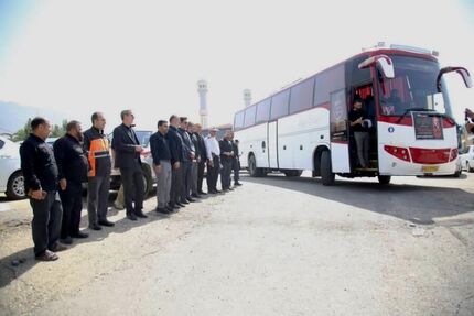 اعلام نرخ بلیط اتوبوس از مبدا خرم آباد به مرز مهران