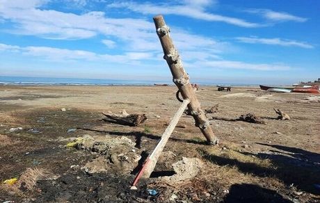 تبدیل شدن سواحل خزر به کانون‌های گرد و غبار