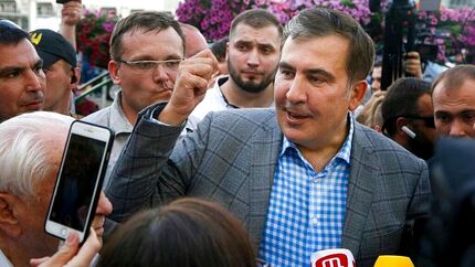 رئیس جمهور سابق گرجستان در صورت برگشت بازداشت می‌شود