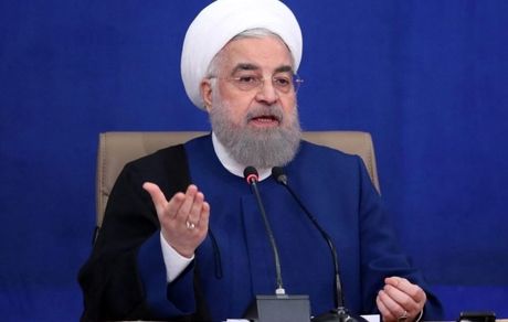 حسن روحانی: بعد از ۵ ماه، متأسفانه در شرایط نه جنگ و نه صلحیم / تکرار نشدن جنگ دست ماست