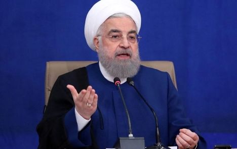 حسن روحانی: بعد از ۵ ماه، متأسفانه در شرایط نه جنگ و نه صلحیم / تکرار نشدن جنگ دست ماست