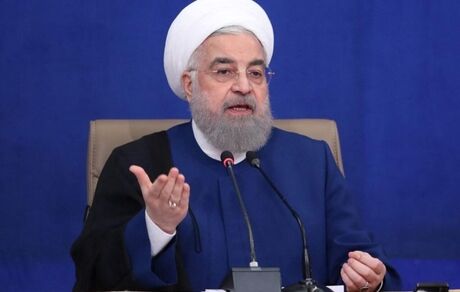حسن روحانی: بعد از ۵ ماه، متأسفانه در شرایط نه جنگ و نه صلحیم / تکرار نشدن جنگ دست ماست