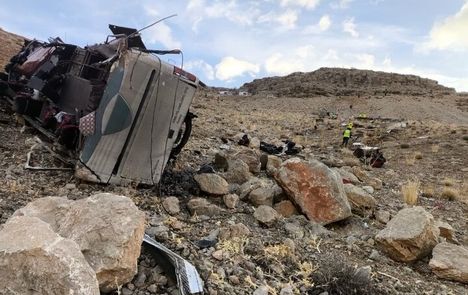 علت حادثه واژگونی مرگبار اتوبوس در محور اصفهان–یاسوج اعلام شد