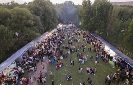 هجدهمین جشنواره ملی آش و غذاهای سنتی در منطقه گردشگری بولاغلار شهرستان نیر آغاز شد