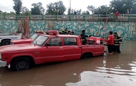 آبگرفتگی شدید در معابر تبریز