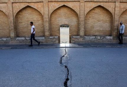 ریسک فرونشست اصفهان به خطر واقعی تبدیل شده است