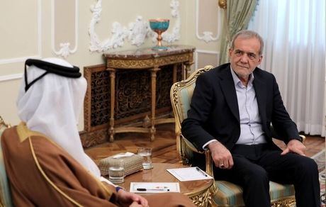 رئیس جمهور: بر روابط گسترده‌تر و عمیق‌تر با کشور دوست و همسایه قطر تأکید داریم