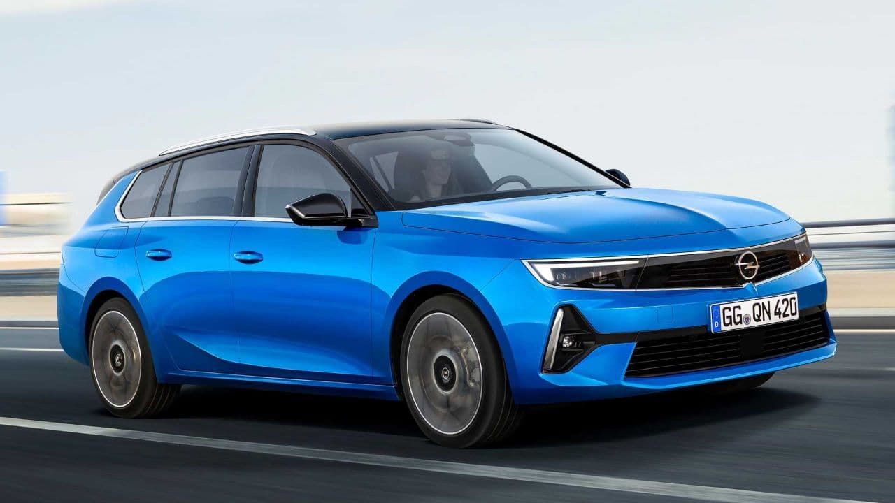 اوپل از نسخه استیشن واگن آسترا 