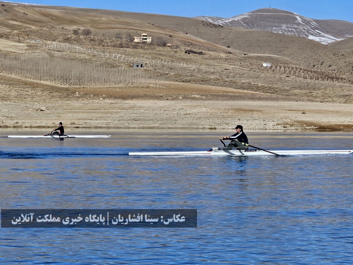 دومین اردوی تیم ملی روئینگ بانوان به میزبانی ارومیه