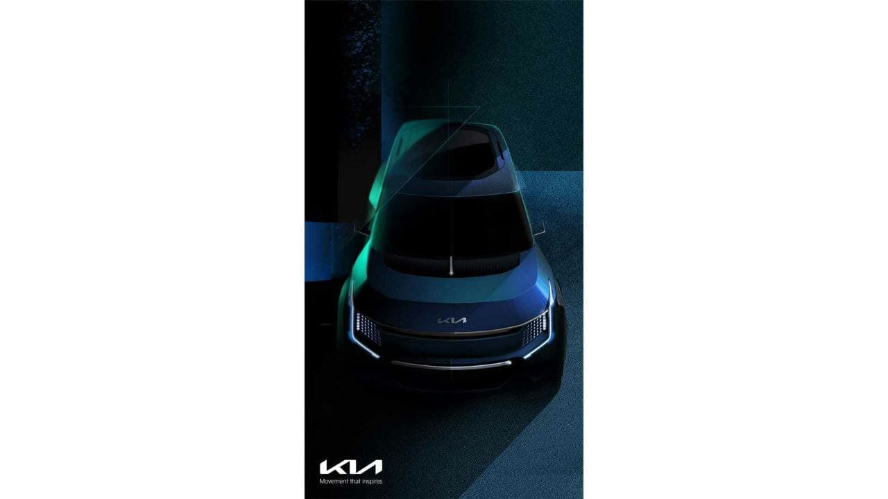 اولین تصاویر رسمی از SUV الکتریکی کیا