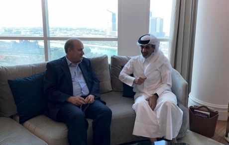 دیدار تاج و با رییس فدراسیون فوتبال قطر