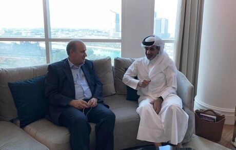 دیدار تاج و با رییس فدراسیون فوتبال قطر
