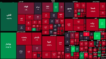 بورس دوباره افت کرد