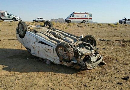 در واژگونی یک دستگاه ساینا، ۷ نفر کشته و مصدوم شدند