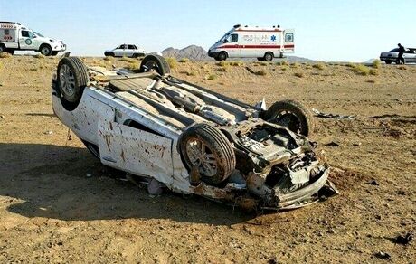 در واژگونی یک دستگاه ساینا، ۷ نفر کشته و مصدوم شدند