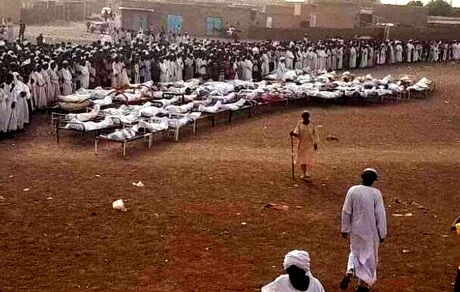 کشته شدن ۱۰۰ روستایی در سودان