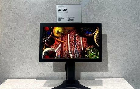 اولین نمایشگر QD-LED جهان رونمایی شد