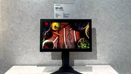 اولین نمایشگر QD-LED جهان رونمایی شد