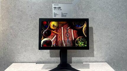 اولین نمایشگر QD-LED جهان رونمایی شد