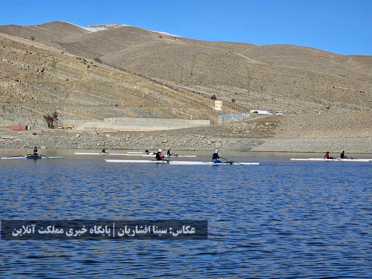 دومین اردوی تیم ملی روئینگ بانوان به میزبانی ارومیه