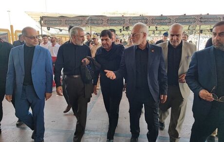 معاون اول رئیس جمهور از مرز شلمچه بازدید کرد